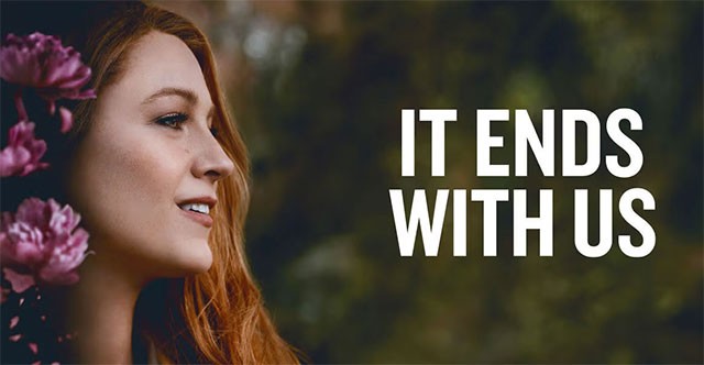 Poster phim tình cảm Mỹ chiếu rạp Nơi tình yêu kết thúc - It Ends with Us