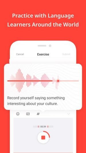 Thực hành ngôn ngữ với mọi người trên thế giới