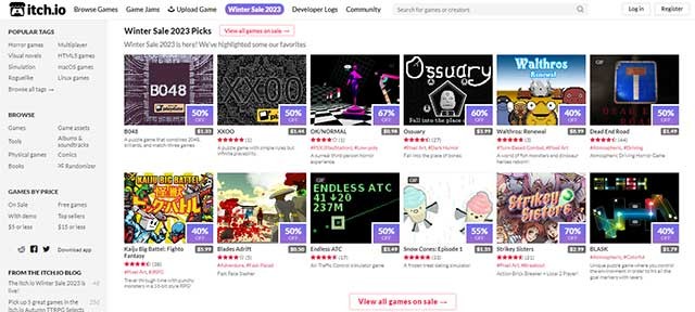 Bất kỳ ai cũng có thể bán sản phẩm sáng tạo của mình trên Itch io