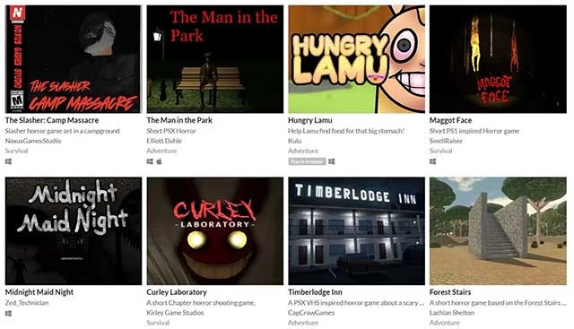 Game miễn phí trên Itch.io