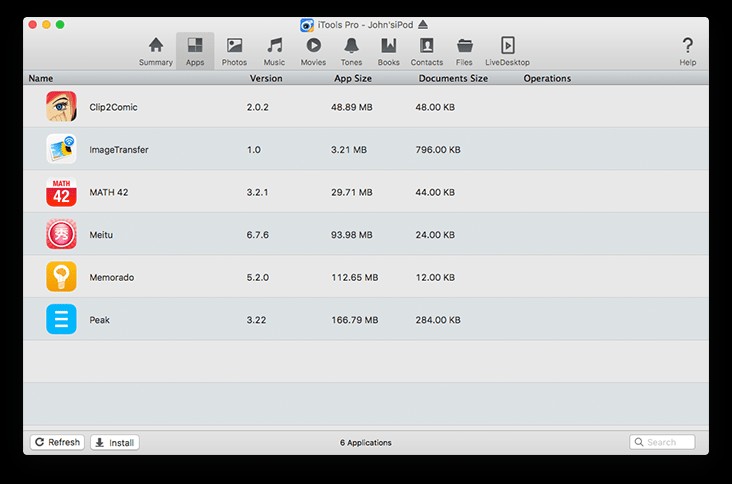 Quản lý ứng dụng trên iPhone dễ dàng hơn với iTools cho Mac