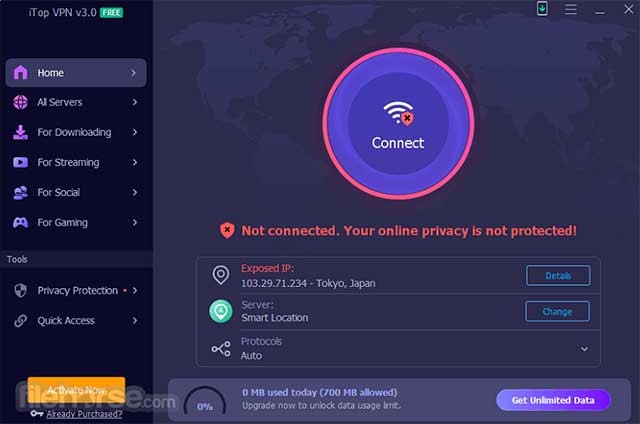 iTop Data Recovery giúp khôi phục tập tin sạch và không có virus