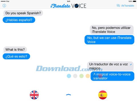iTranslate Voice cho iOS