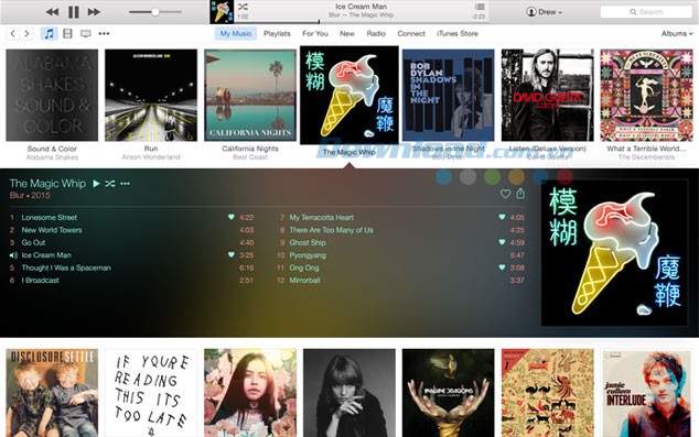 iTunes cho Mac