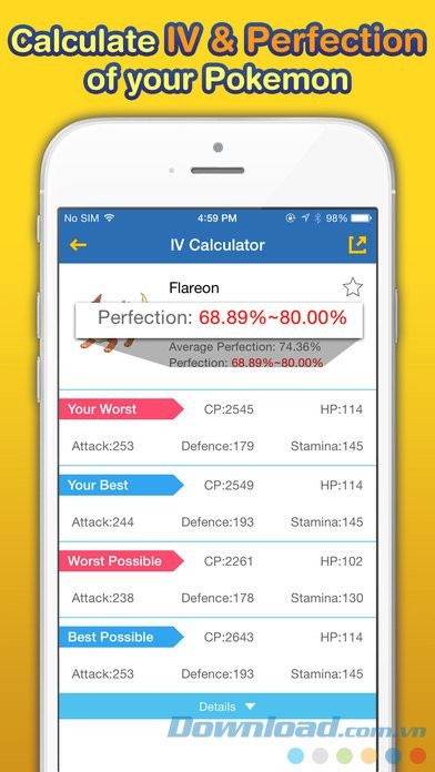 Kiểm tra chỉ số tiềm năng