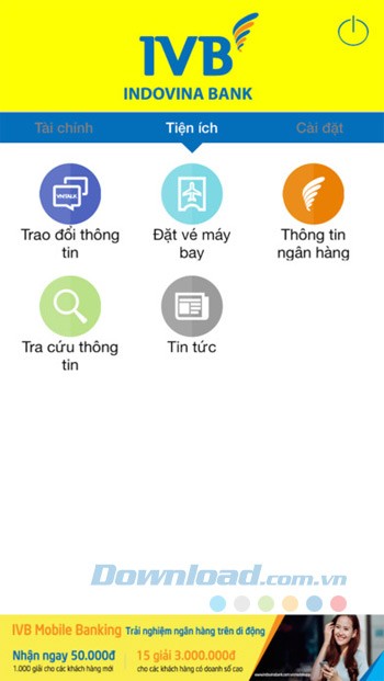 Tiện ích ngân hàng