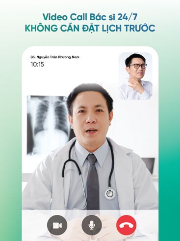 Video Call bác sĩ 24/7