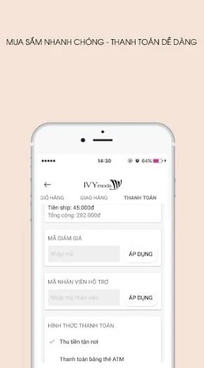 Mua sắm nhanh chóng, tiện lợi
