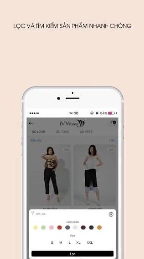 Lọc và tìm kiếm sản phẩm nhanh chóng