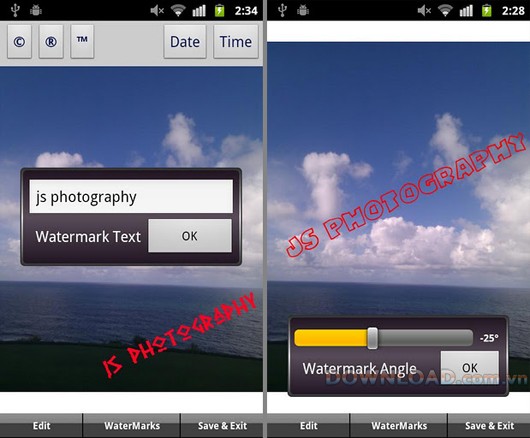 iWatermark Free for Android