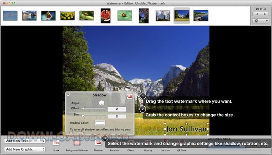 iWatermark Pro là một công cụ bảo vệ bản quyền bức ảnh tuyệt vời