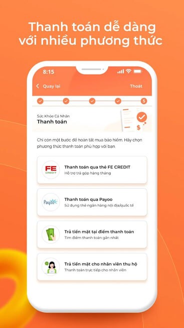 Thanh toán dễ dàng