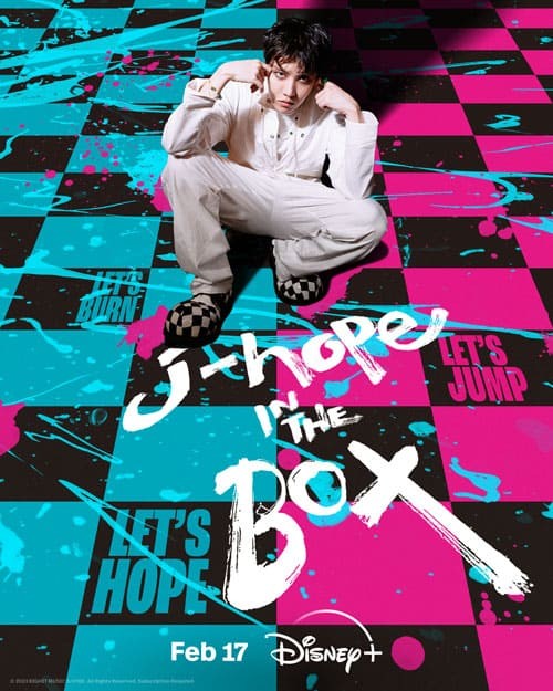 Poster phim J-hope IN THE BOX