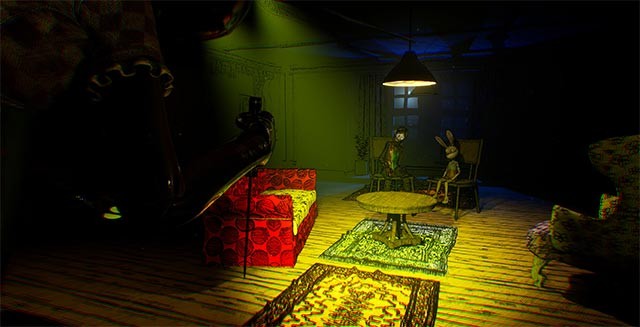 Game Jack Holmes: Master of Puppets sở hữu đồ họa nhiều màu sắc và hiệu ứng sáng tối ấn tượng