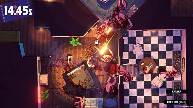 Jackal là tựa game bắn súng top-down bạo lực và dữ dội không dành cho người yếu bóng vía