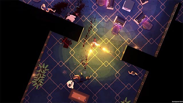 Mỗi lượt chơi Jackal là một bối cảnh khách sạn và bố cục bàn chơi khác nhau