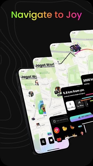 Jagat giúp bạn định vị bạn bè trong thời gian thực