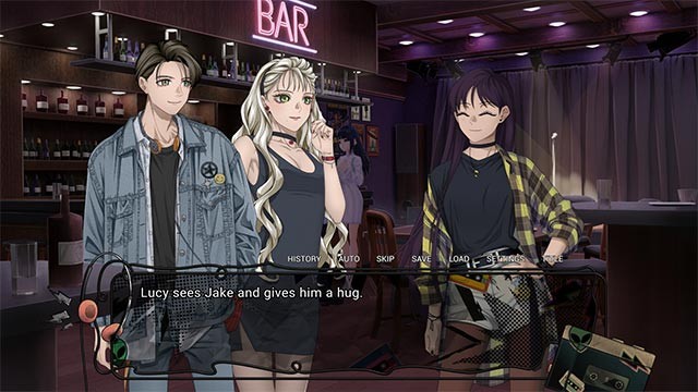 Câu chuyện trong game Jake's Paralysis xoay quanh chuyện tình yêu của 3 người