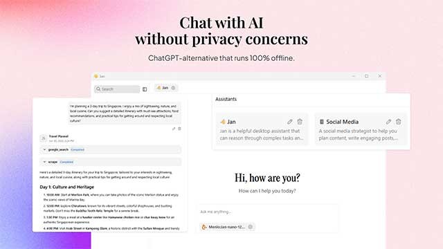 Trò chuyện với AI mà không cần lo về vấn đề bảo mật