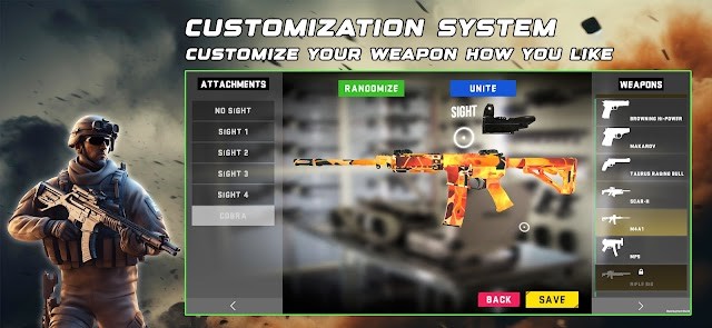 Tùy chỉnh vũ khí của bạn