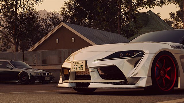 Lái những chiếc siêu xe thể thao mạnh mẽ, bóng bẩy trong Japanese Drift Master game