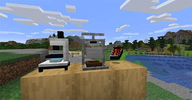 Japanese Food Mod cung cấp khá nhiều công cụ làm bếp công nghệ cao