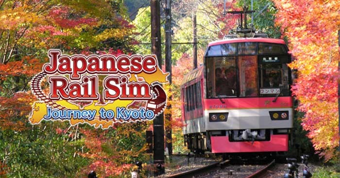 Japanese Rail Sim: Journey to Kyoto là game mô phỏng lái tàu với đồ họa chân thực