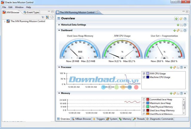 Running Missions Control