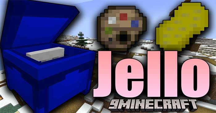 Jello Mod 1.18.2 sẽ thêm vào Minecraft một số vật phẩm hữu ích liên quan đến màu sắc