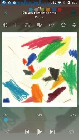 Màn hình trình phát đẹp