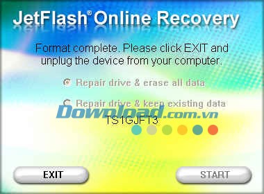 JetFlash Online Recovery