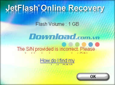 JetFlash Online Recovery