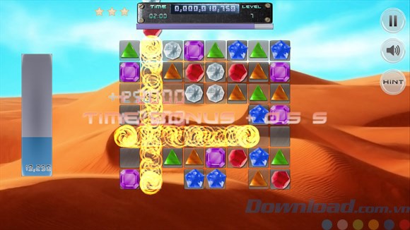 Giao diện game kim cương JEWEL FUN