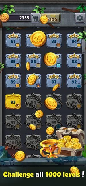 Jewel Hunter Lost Temple có hơn 1000 thách thức cho bạn chinh phục