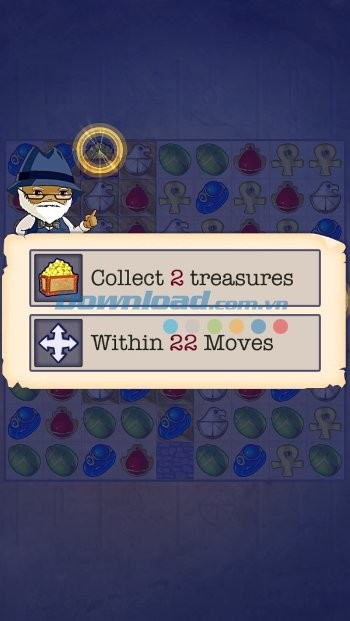 Mỗi level đưa ra một yêu cầu mới