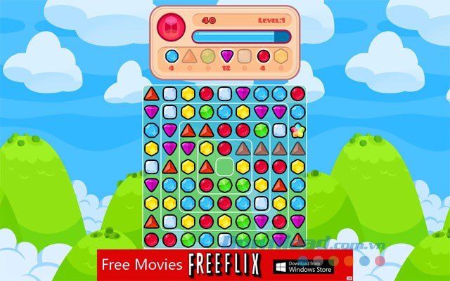 Jewel Rotation xoay kim cương thay vì đổi chỗ chúng như thường lệ