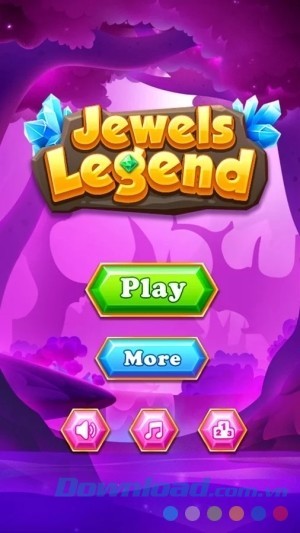 Giao diện Jewels Crush cho Android