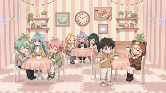 Làm bánh bao và phục vụ khách hàng trong game mô phỏng Jiaozi and Shopkeeper