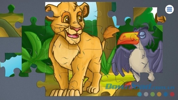 Tranh xếp hình trên Jigsaw Pazles for Kids - 3 cho Android đều có chất lượng HD