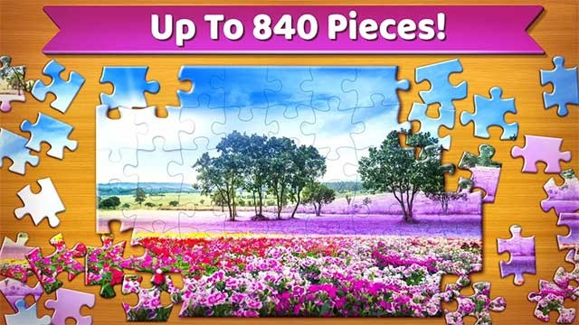 Thử sức với 840 màn chơi ghép hình phong phú trong Jigsaw Puzzles Pro Android