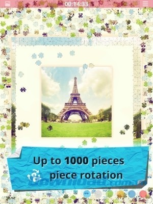 Jigsaw Puzzles Real cho Android có hàng nghìn miếng ghép