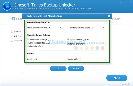 Jihosoft iTunes Backup Unlocker