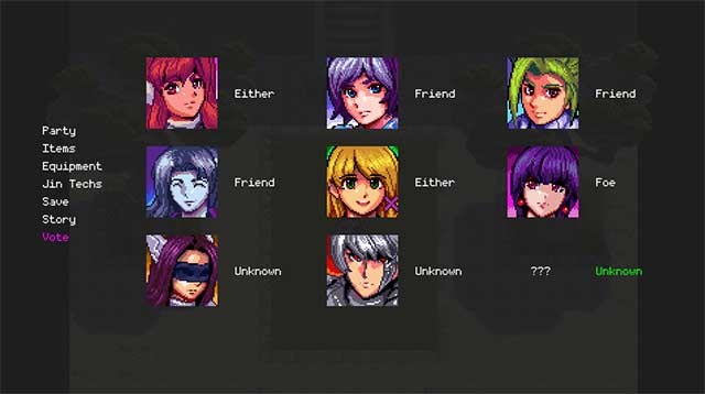 Bầu chọn người mà bạn cảm thấy đang nói dối