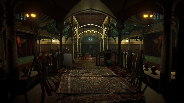 Khám phá mọi ngóc ngách, giải đố và đối đầu với con quỷ biến hình trong tâm trí bạn