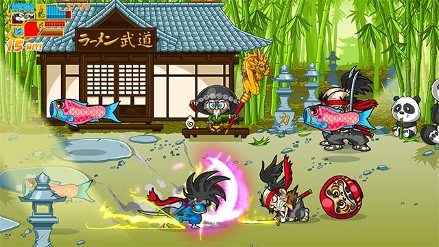 Jitsu Squad là game hành động nhanh dựa trên các môn võ thuật Nhật Bản cổ điển