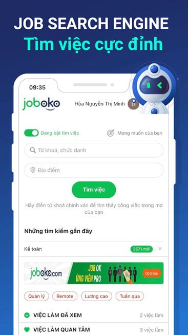 Tìm việc cực đỉnh