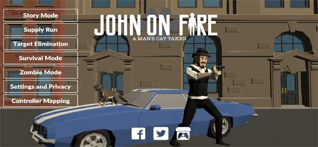 John On Fire là game bắn súng offline, không cần kết nối Internet