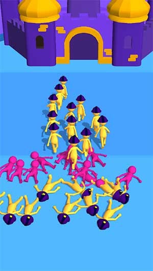 Đụng độ với đám đông của đối thủ khác