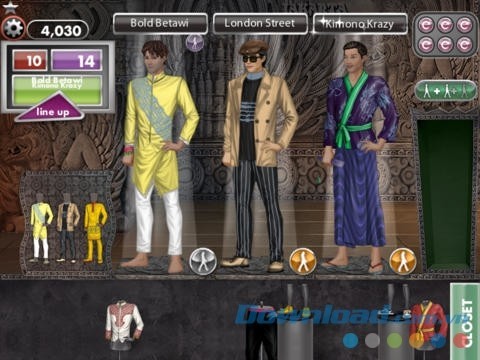 Thử tài thiết kế thời trang cùng Jojo's Fashion Show: World Tour cho iOS