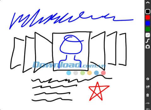 Jot! Whiteboard Free for iPad